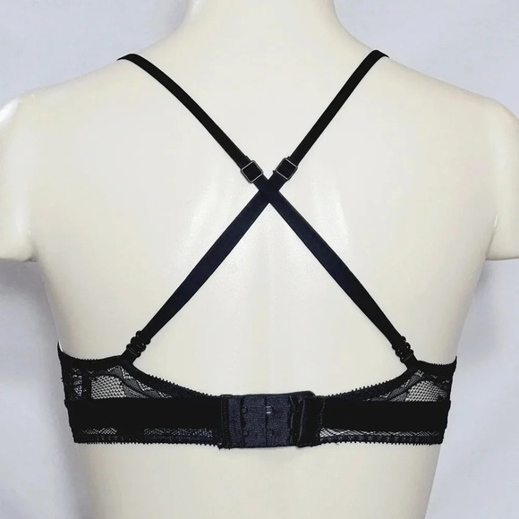 XS X-SMALL Calvin Klein QF1944 CK Black Obsess Unlined Triangle Wire Free Black - Picture 3 of 11